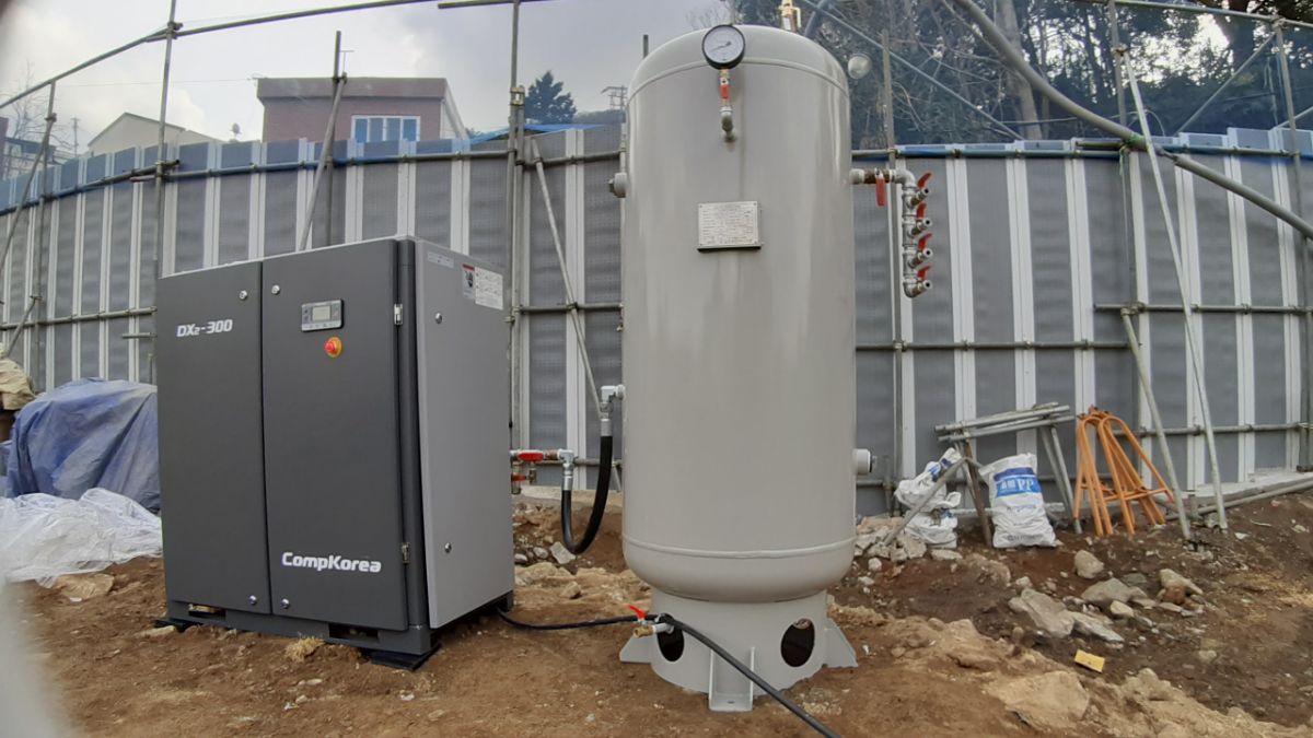 콤프코리아 30HP 스크류콤프레샤