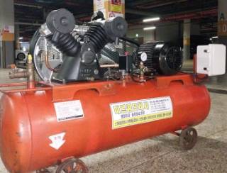 중고 5HP 왕복동 콤프레샤